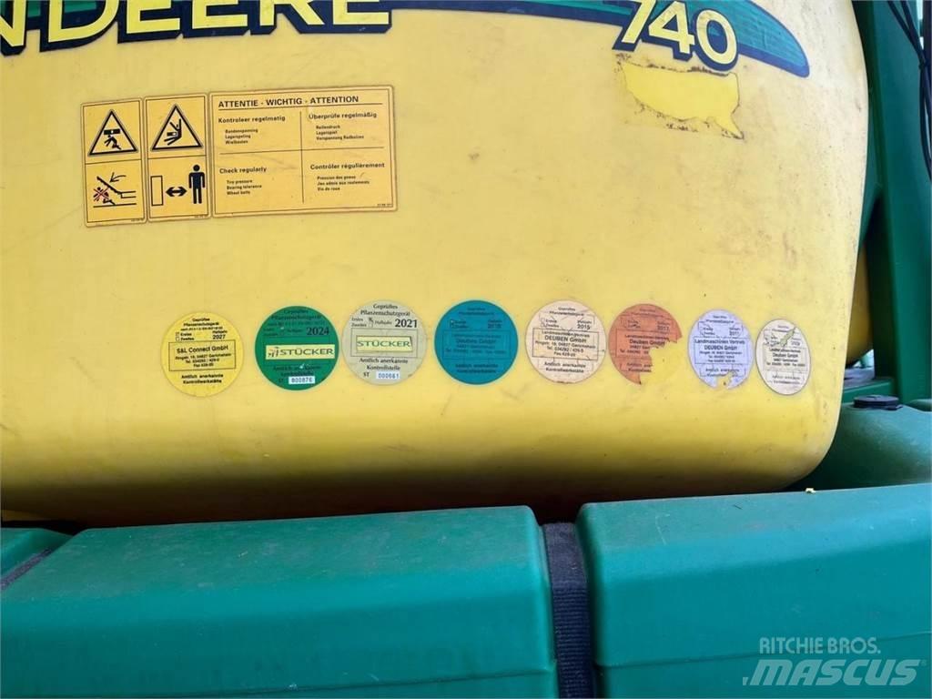 John Deere 740 Pulverizadores arrastrados