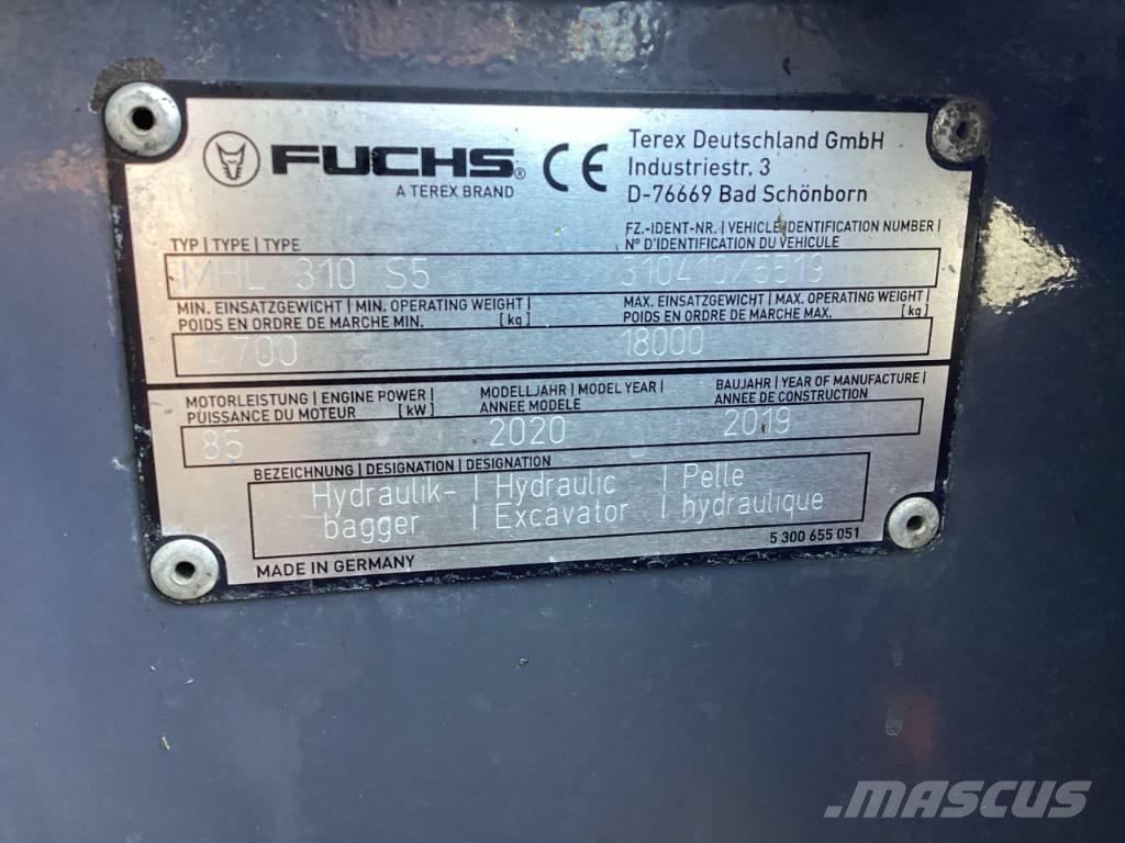 Fuchs MHL 310 S5 Excavadoras de manutención
