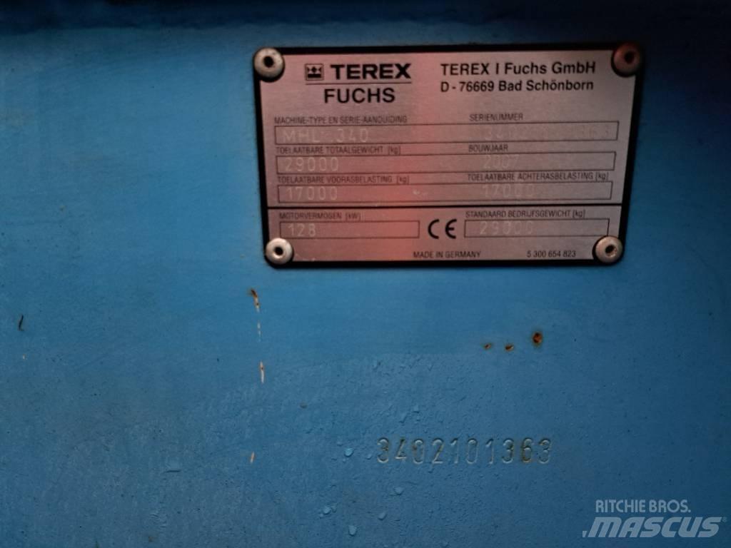 Fuchs MHL340D Excavadoras de manutención