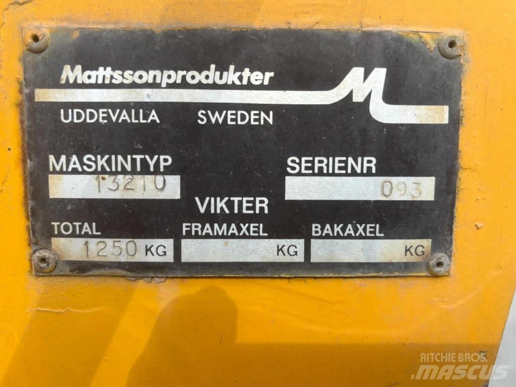 Mattsson 261 S Motoniveladoras