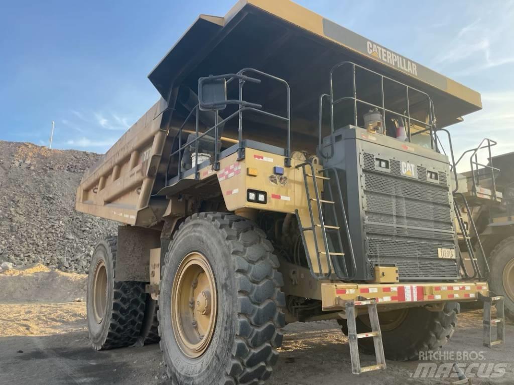 CAT 777e Excavadoras de ruedas