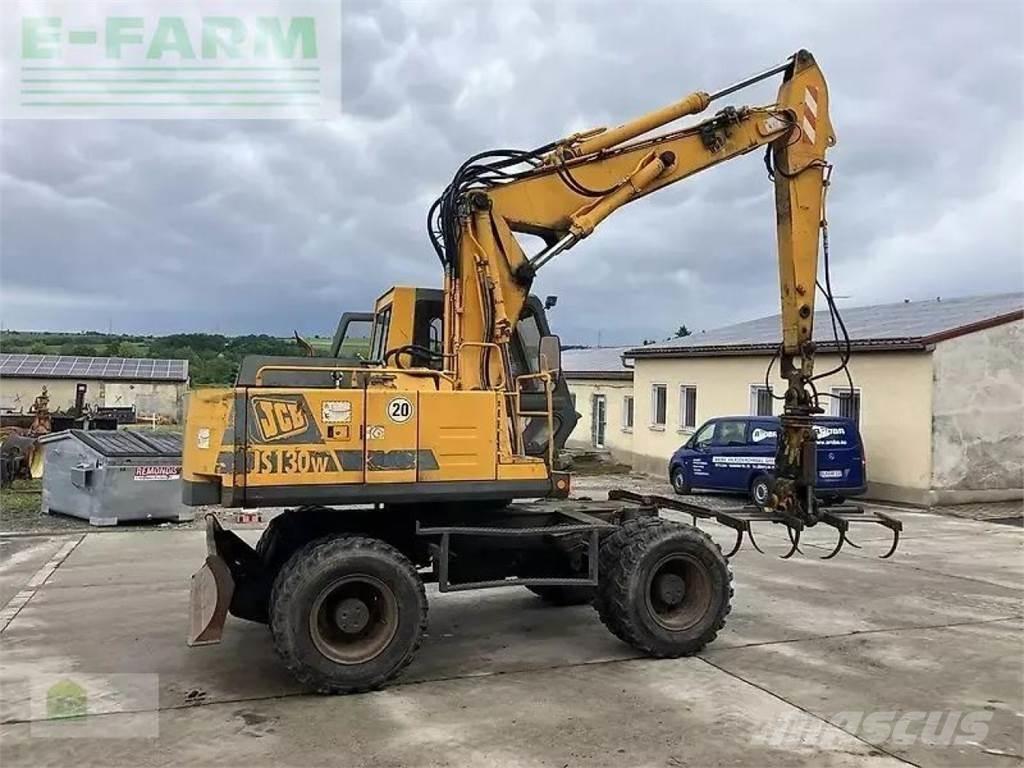 JCB js 130 w Excavadoras de ruedas