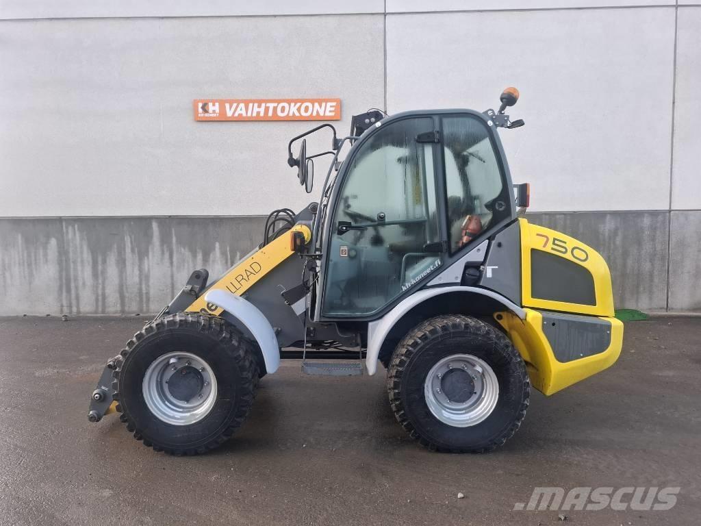 Kramer 750 Cargadoras sobre ruedas