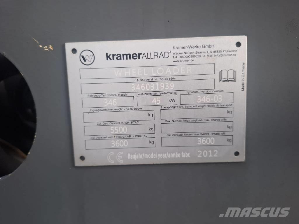 Kramer 750 Cargadoras sobre ruedas