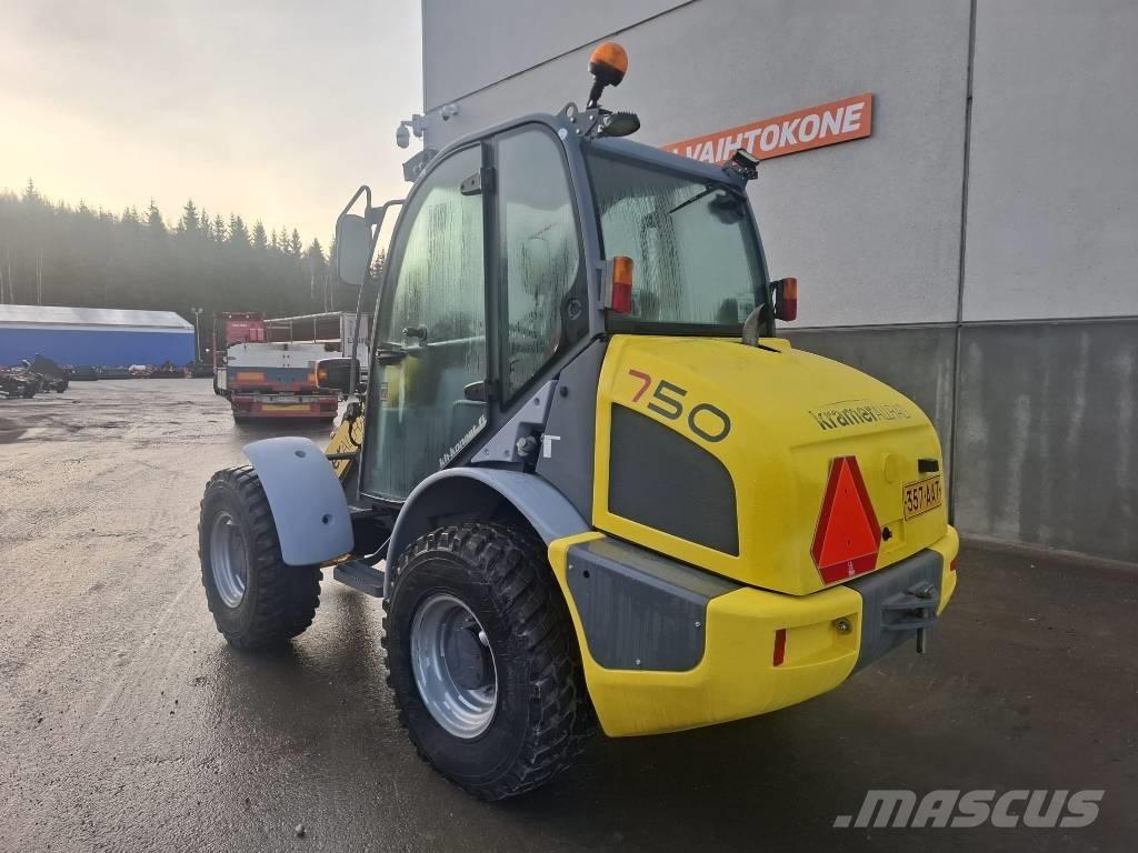 Kramer 750 Cargadoras sobre ruedas