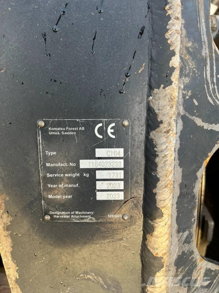 Komatsu C 164 Cabezales cortadores