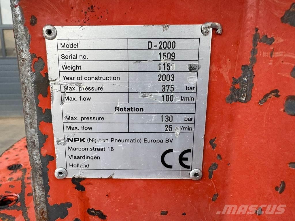 NPK D-2000 Pinzas