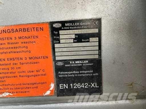 MAN TGS 33.480 BB Camiones bañeras basculantes o volquetes