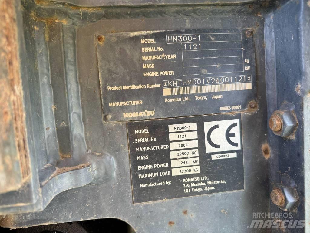 Komatsu HM300-1 Dúmpers articulados