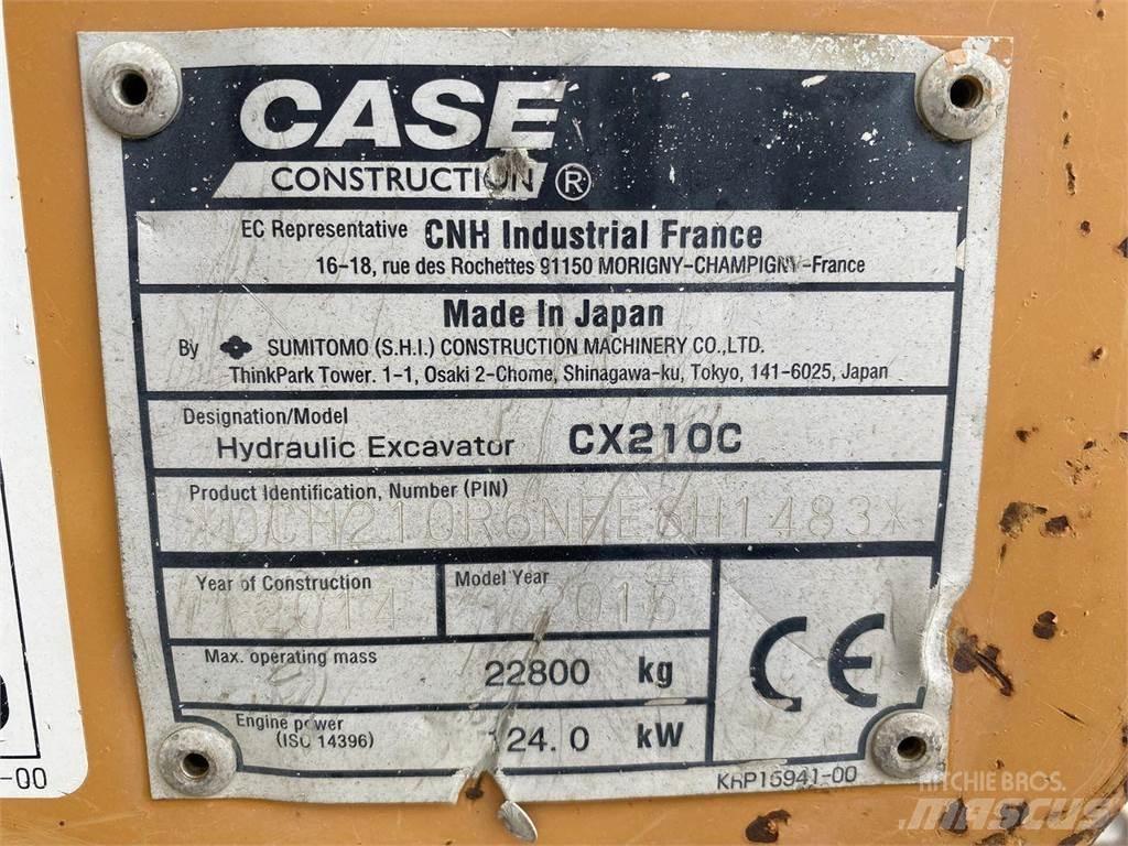 CASE CX210 Excavadoras de cadenas