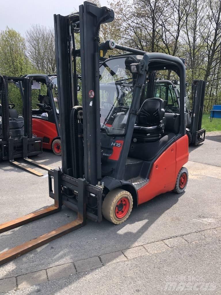 Linde H 16 T -01 Carretillas LPG