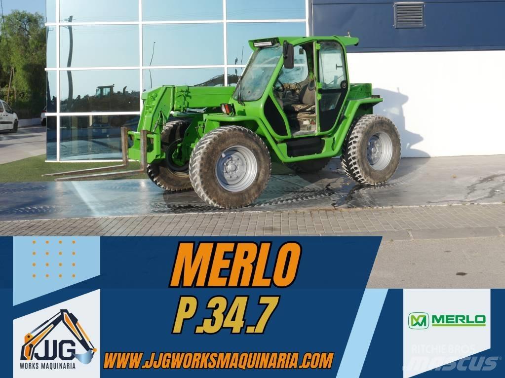 Merlo P 34.7 Top Manipuladores telescópicos agrícolas
