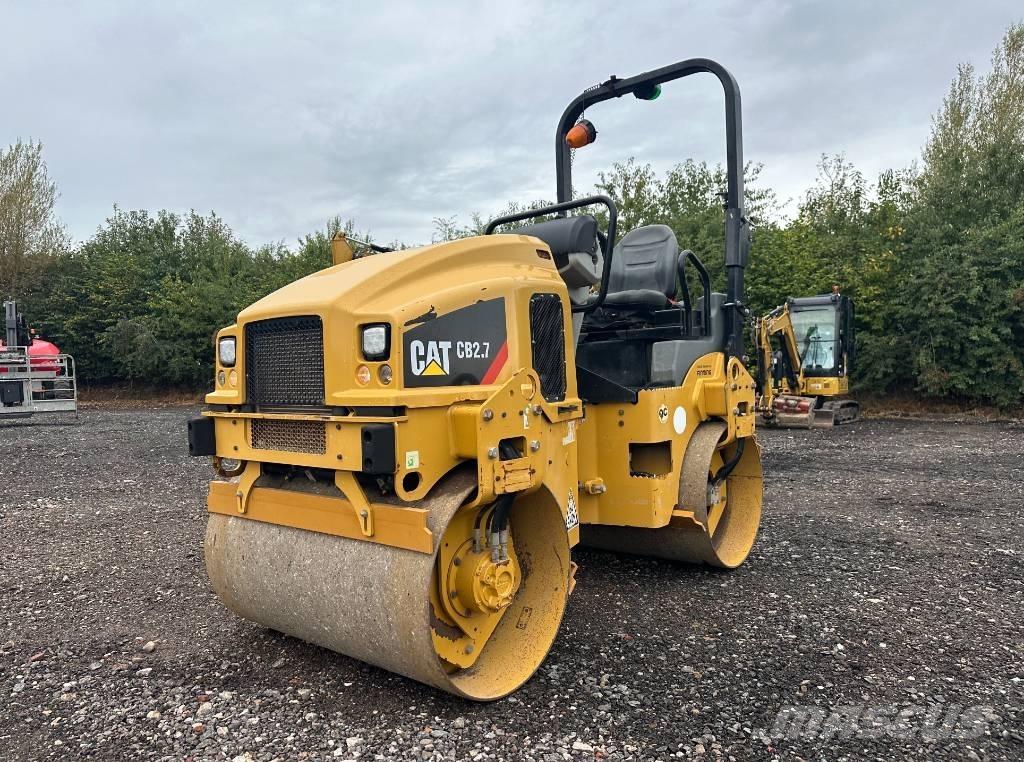 CAT CB 2.7 Rodillos de doble tambor