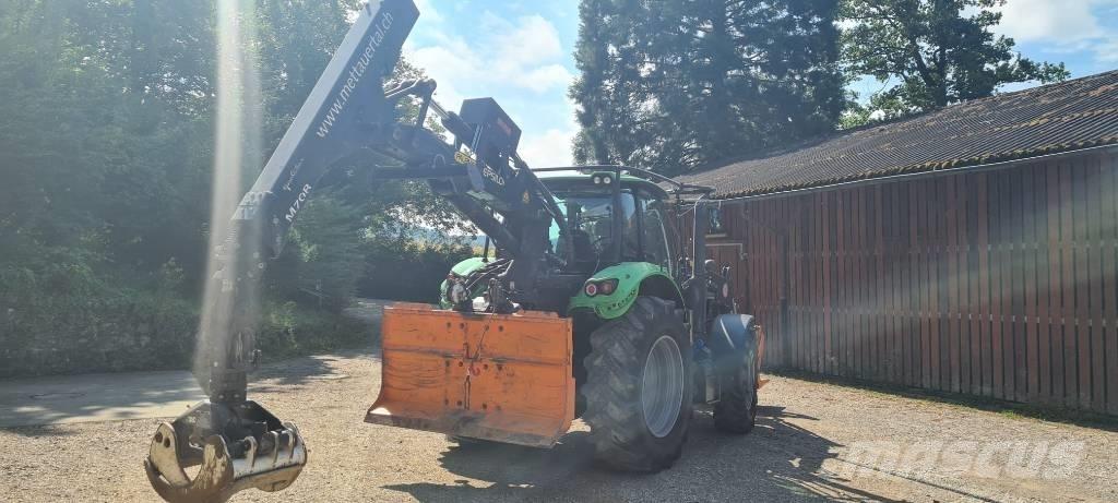Deutz Agrotron 6155 Tractor forestal