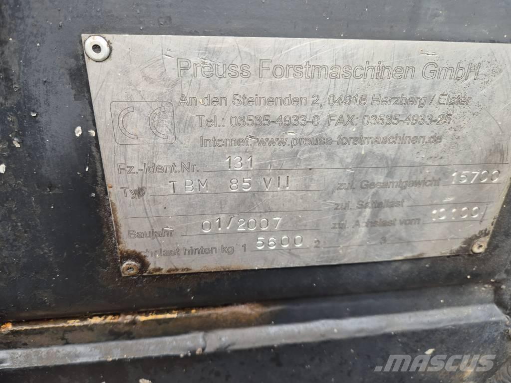 Preuss TBM 85 V.II Cosechadoras