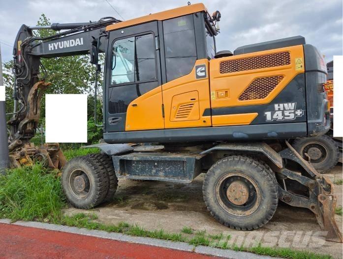 Hyundai HW 145 Excavadoras de ruedas