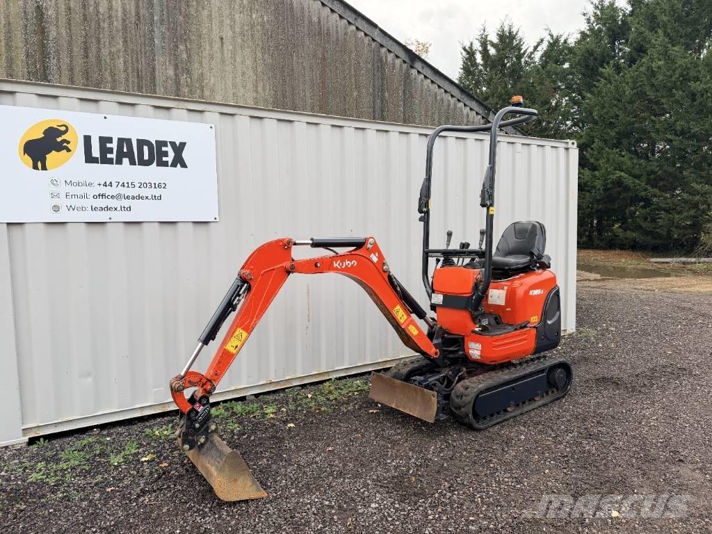 Kubota K 008-3 Mini excavadoras < 7t