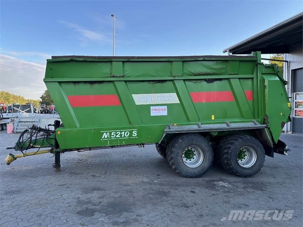 Bergmann M 5210 S Remolques esparcidores de estiércol