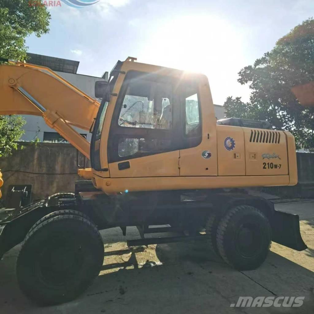 Hyundai r210w-7 Excavadoras de ruedas
