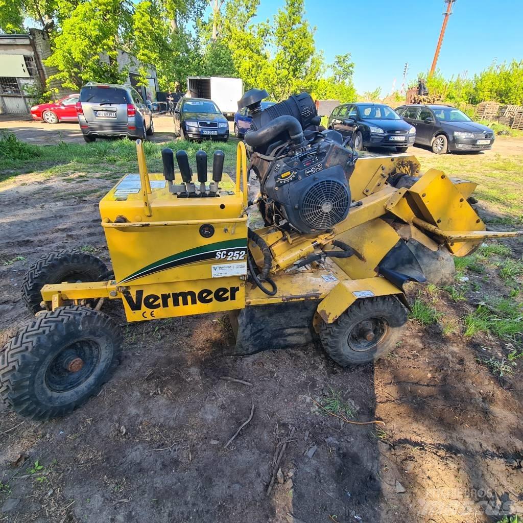 Vermeer SC252 Trituradoras de troncos