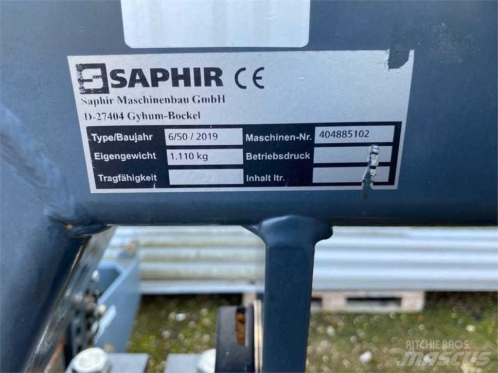 Saphir Combi 6-50 Remolques esparcidores de estiércol