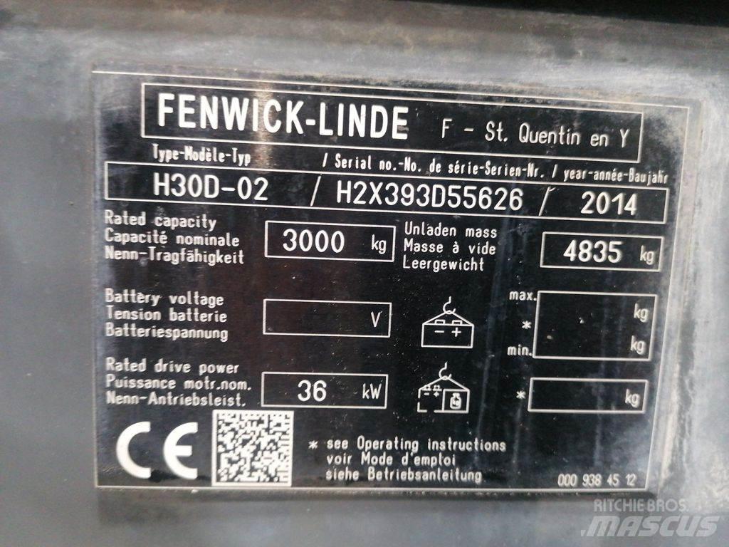 Linde H30D-02 Carretillas diesel