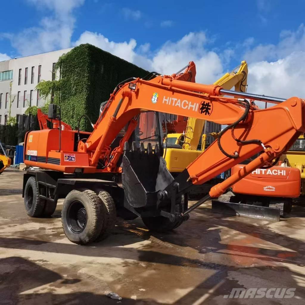 Hitachi EX 100 W D Excavadoras de ruedas