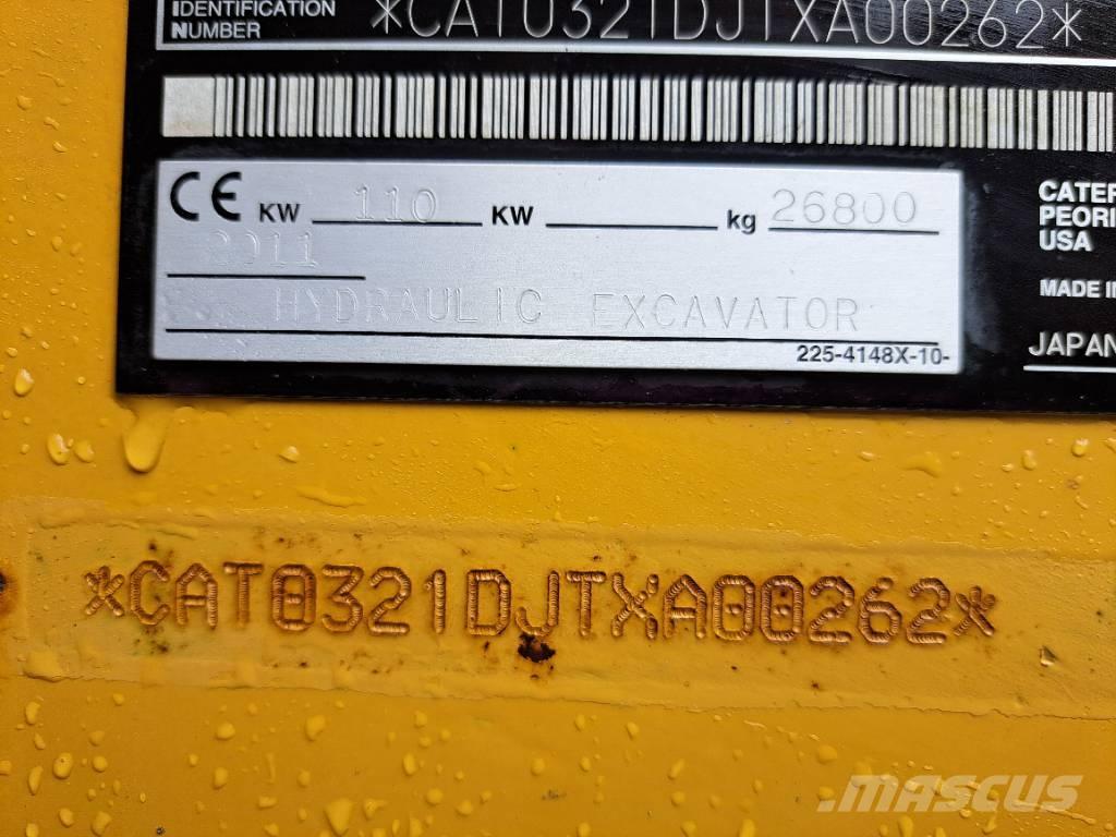 CAT 321 D Excavadoras de cadenas