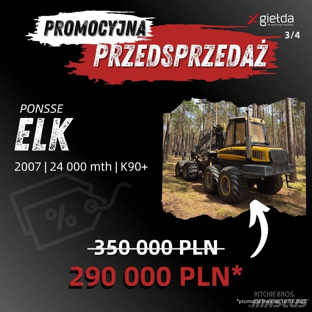 Ponsse Elk Autocargadoras