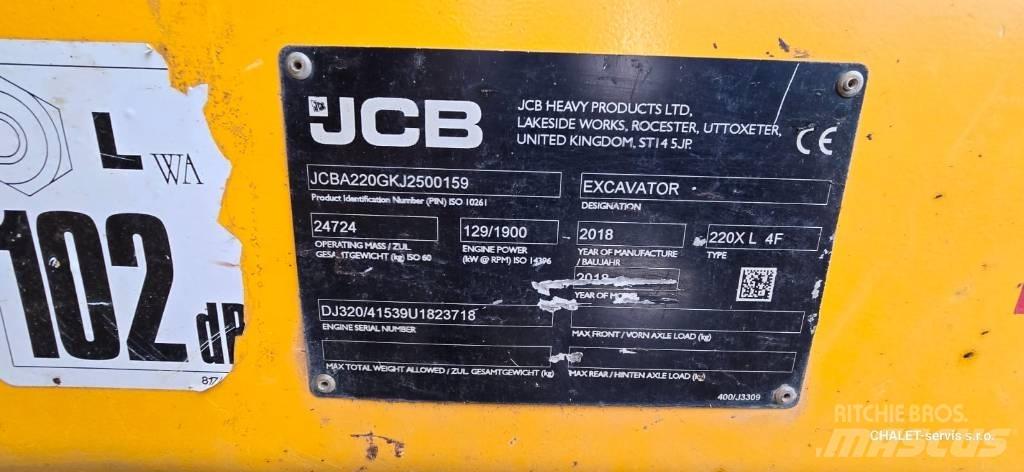 JCB 220 XL 4F Excavadoras de cadenas