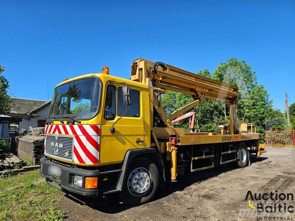 MAN M90 Plataformas sobre camión