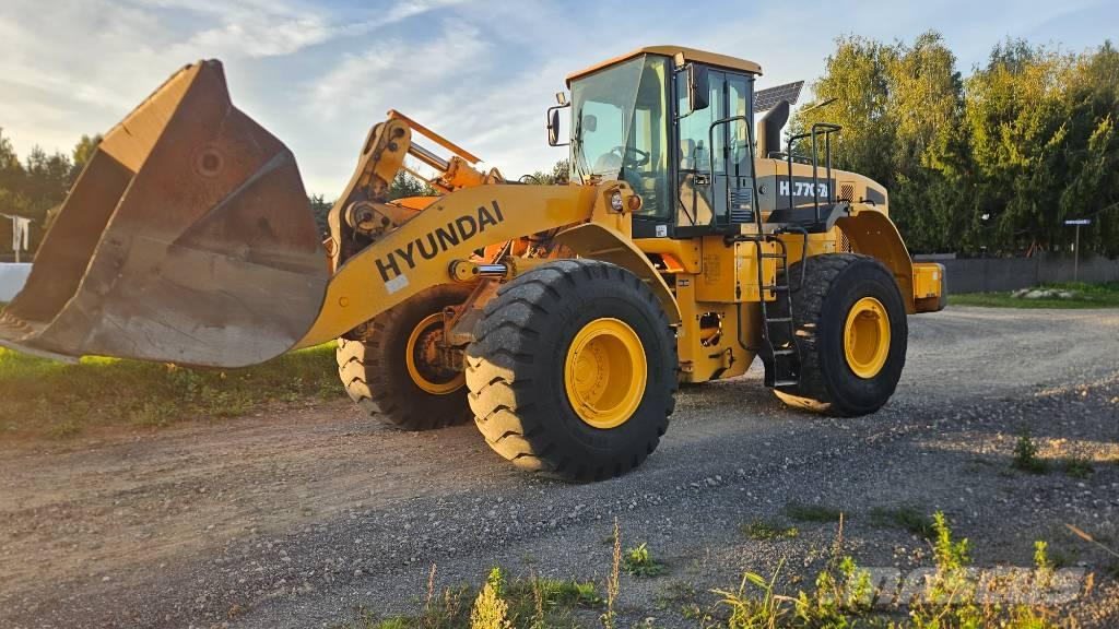 Hyundai HL 770-7 A Cargadoras sobre ruedas