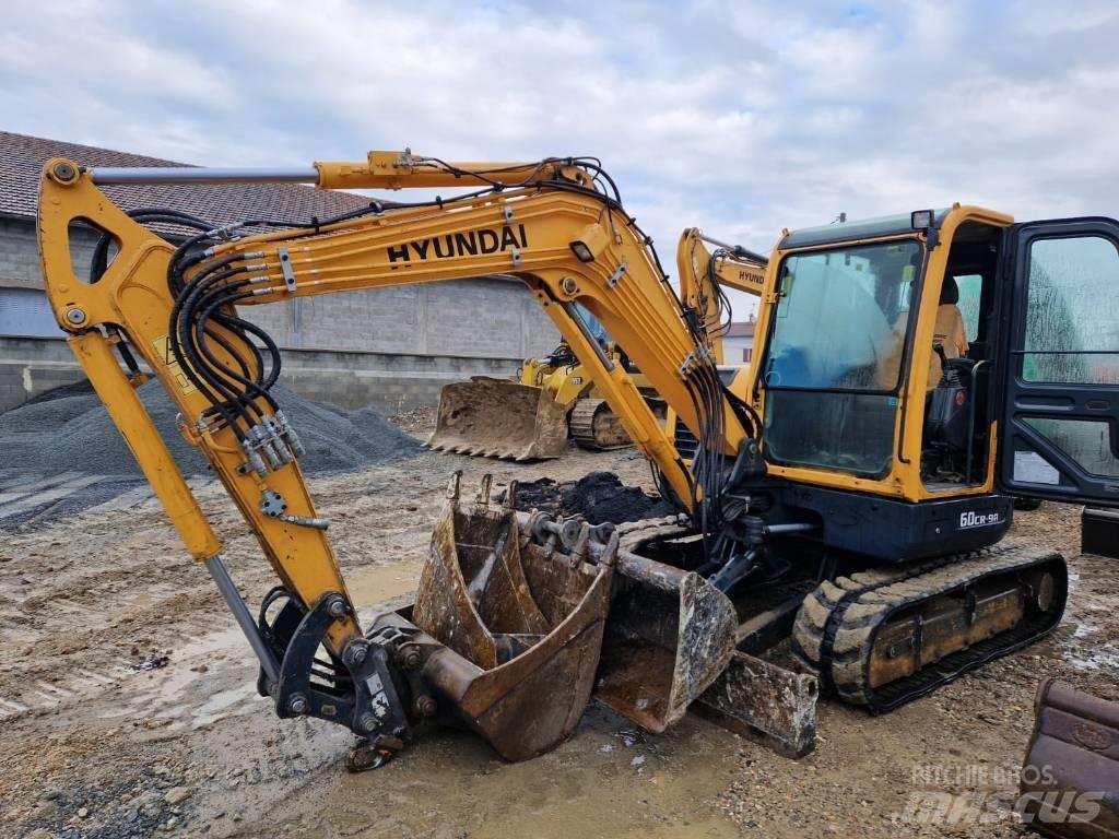 Hyundai R60CR-9A Mini excavadoras < 7t
