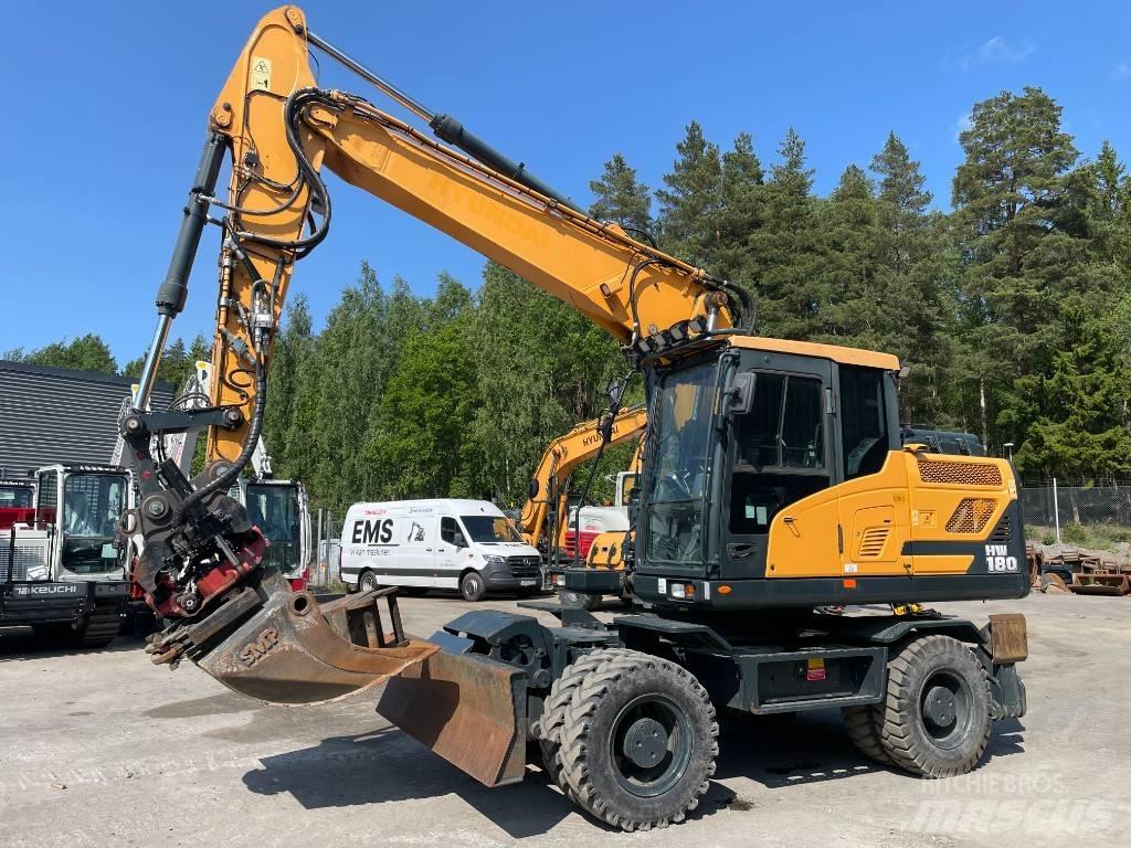 Hyundai HW 180 Excavadoras de ruedas