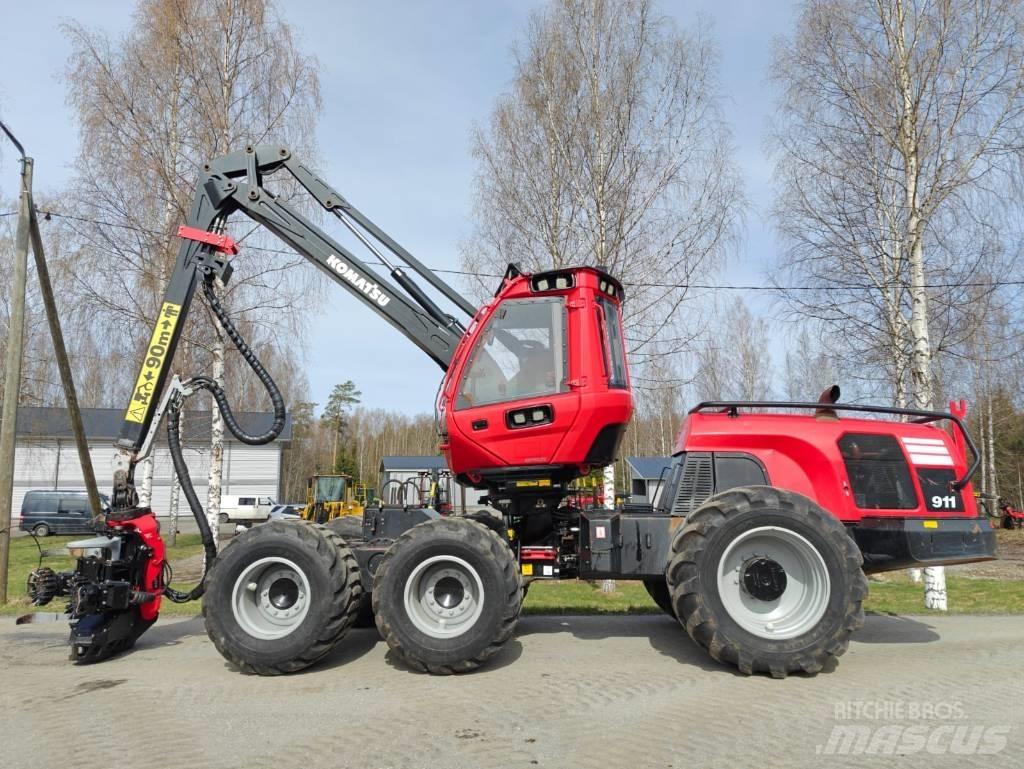 Komatsu 911 Cosechadoras