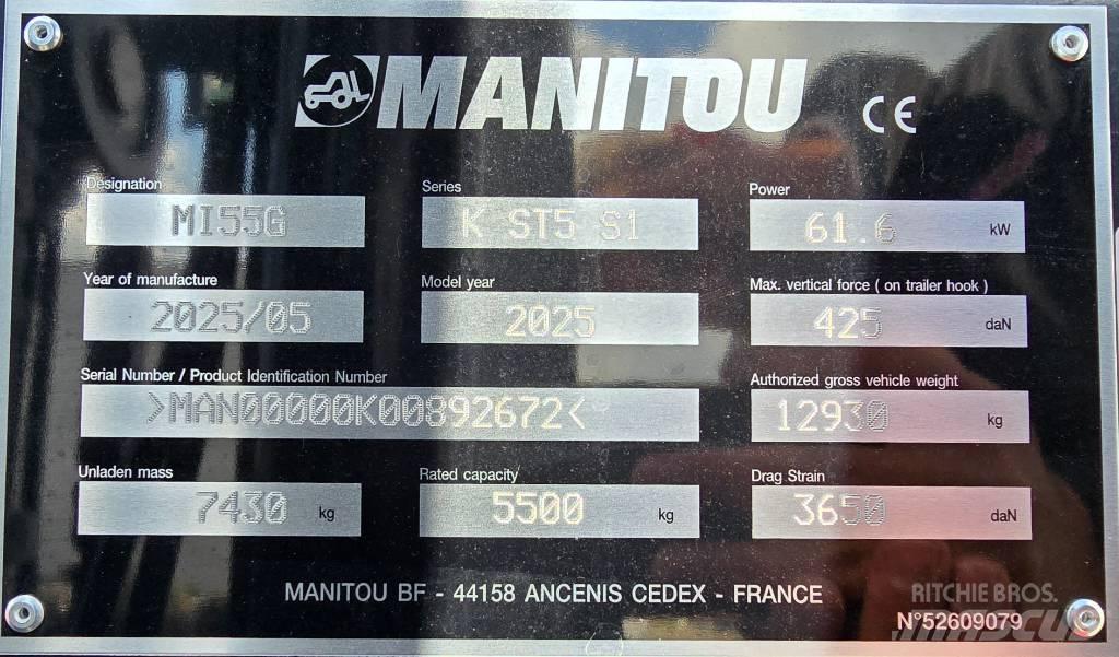 Manitou MI 55 G Carretillas LPG