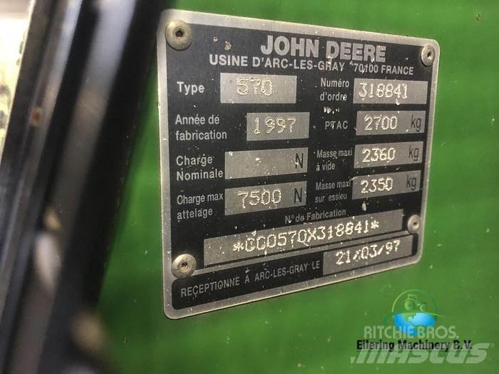 John Deere 570 Cosechadoras de forraje