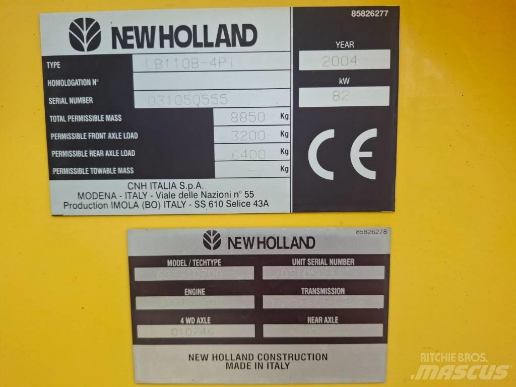 New Holland LB 110 B Retrocargadoras