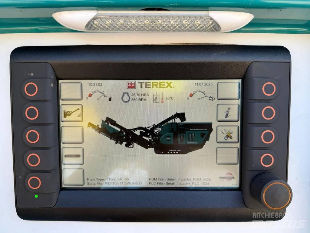 Powersceen TP290SR Trituradoras móviles