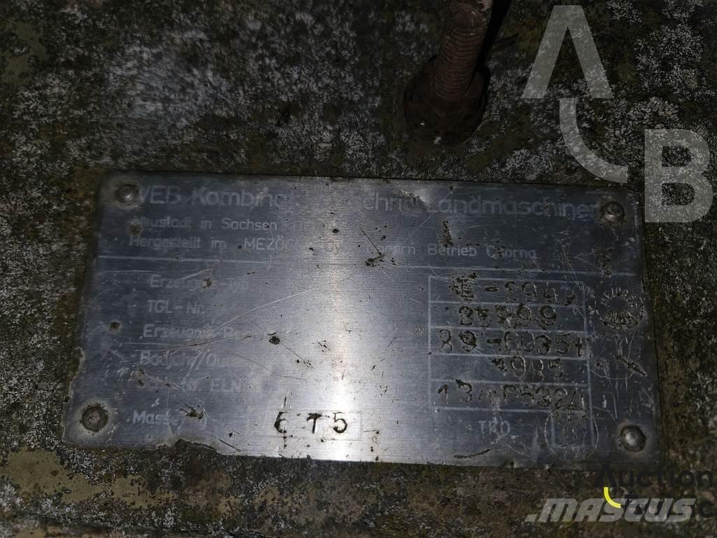 Fortschritt E281C Cosechadoras de forraje