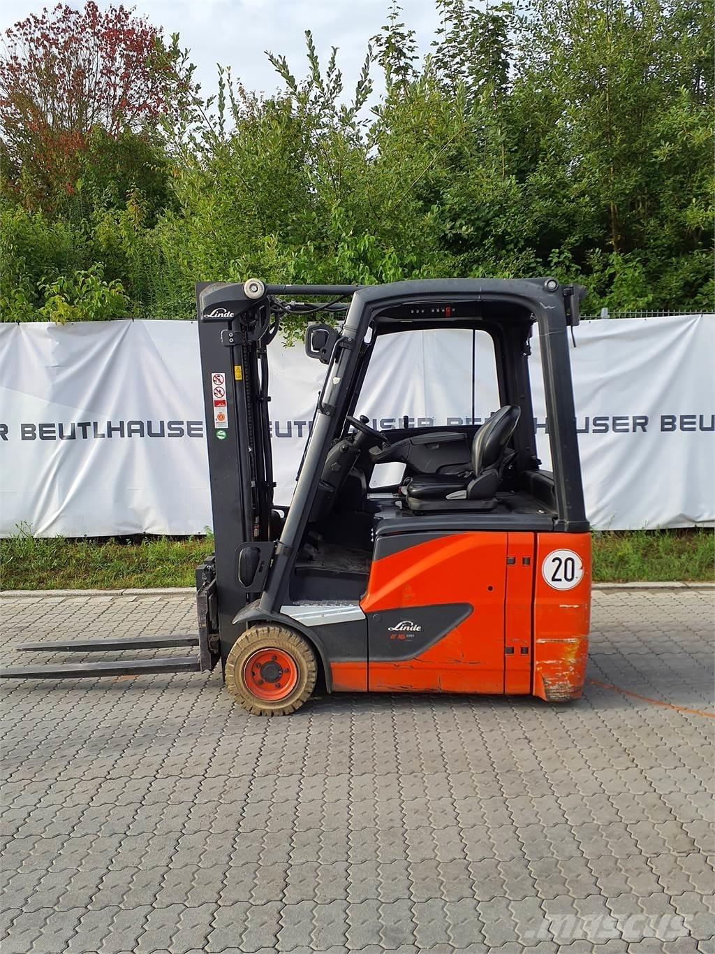 Linde E16 Carretillas de horquilla eléctrica