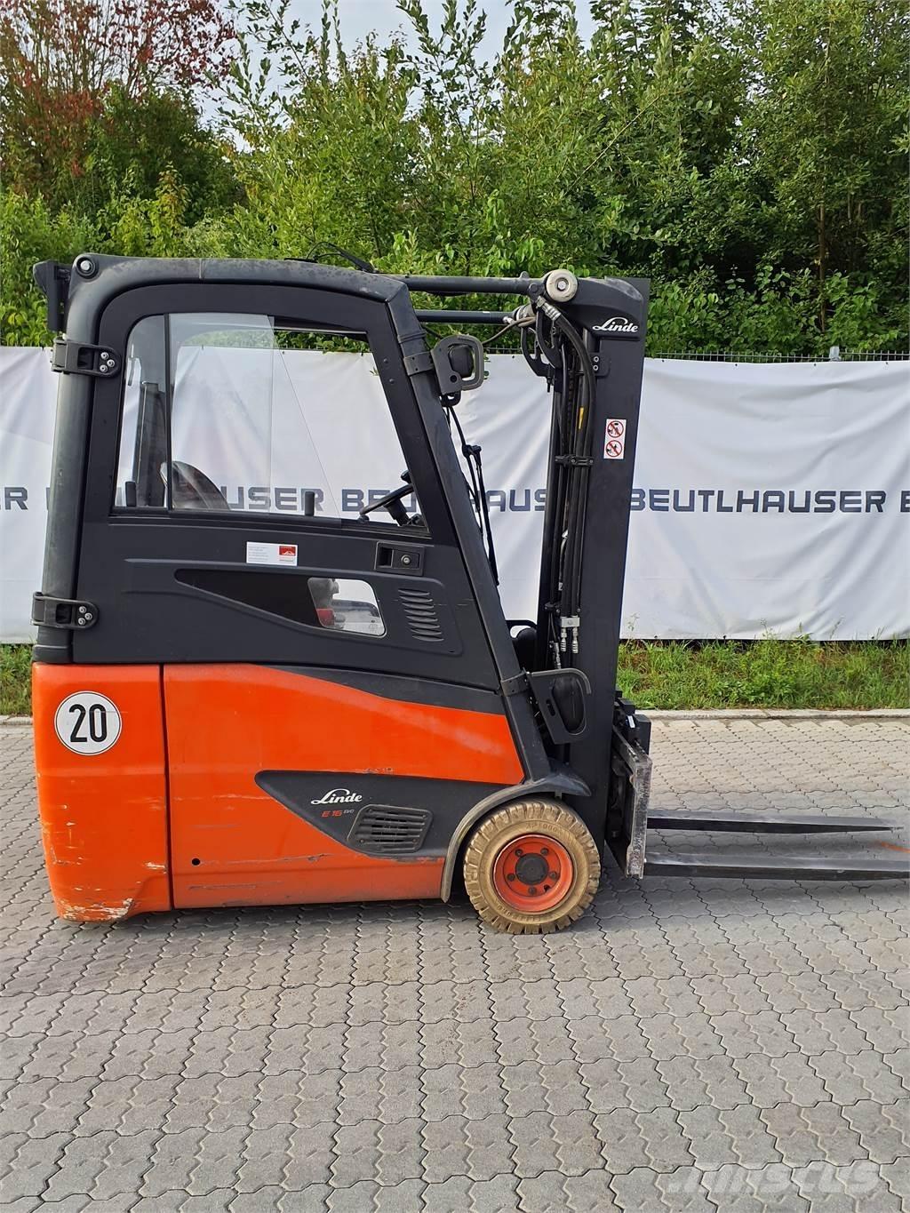 Linde E16 Carretillas de horquilla eléctrica