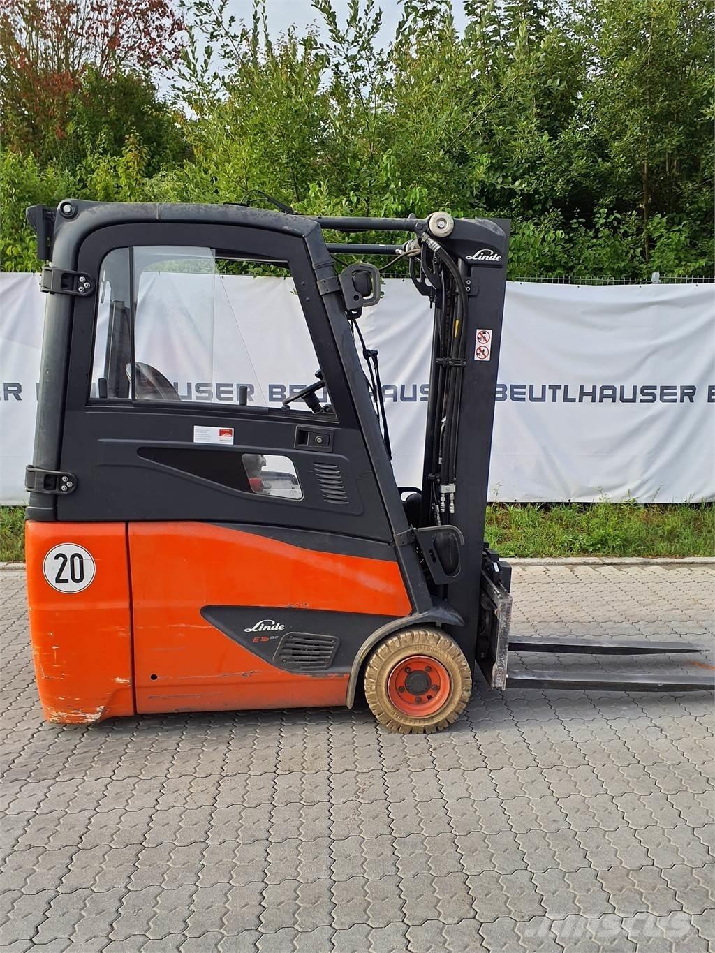 Linde E16 Carretillas de horquilla eléctrica
