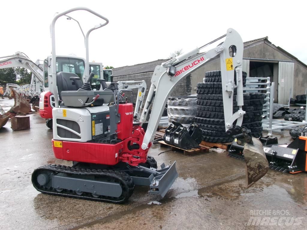 Takeuchi TB 210 R Mini excavadoras < 7t
