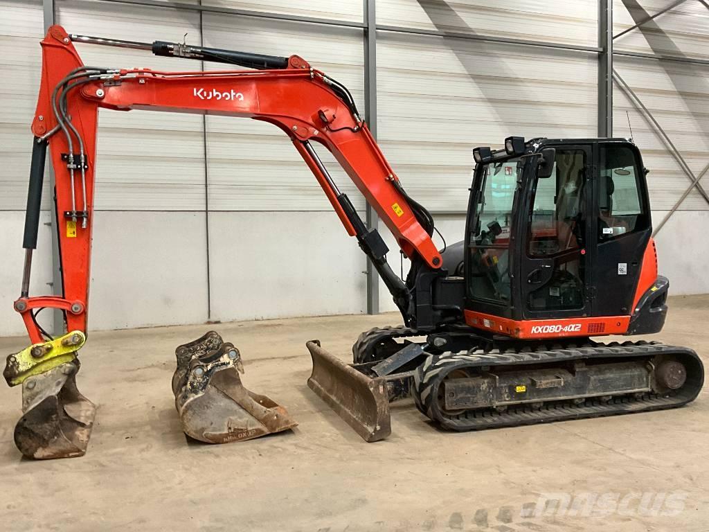 Kubota KX 080-4 A 2 Excavadoras 7t - 12t