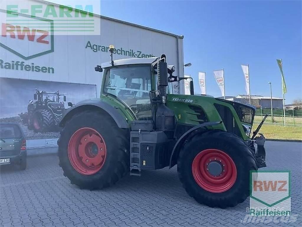 Fendt 828 vario Tractores