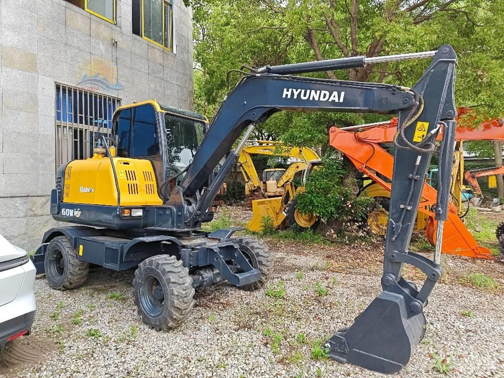 Hyundai R 60W Excavadoras de ruedas