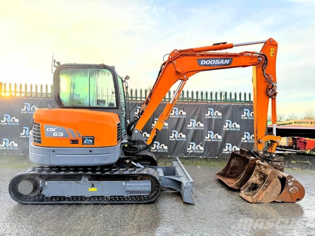 Doosan DX 63-3 Excavadoras de cadenas