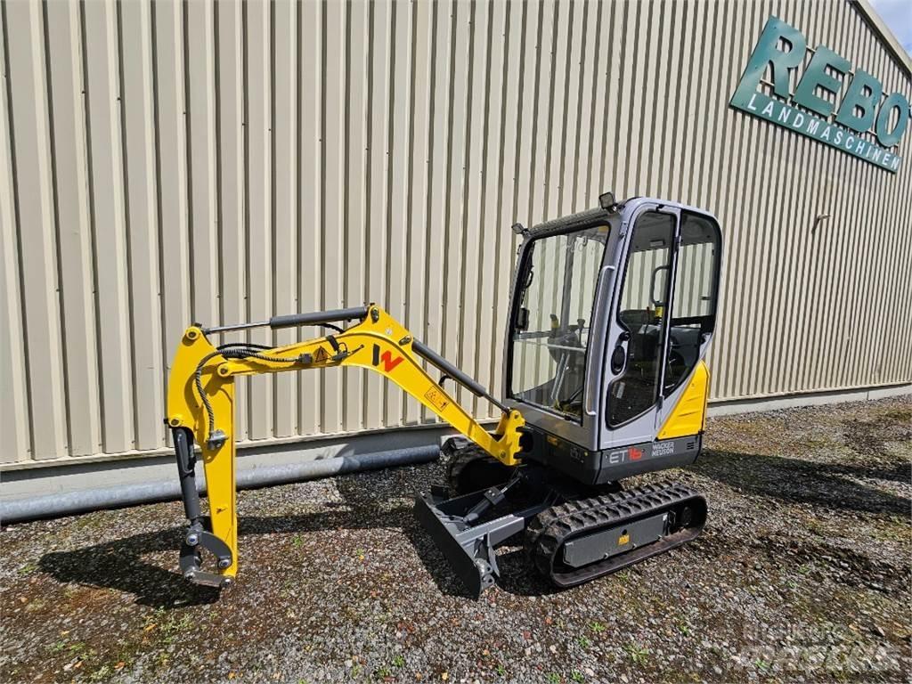Wacker ET 16 Mini excavadoras < 7t