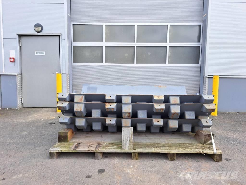Hamm HC 130i Cadenas, orugas y chasis